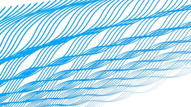 Blue abstract with seamless zig zag line pattern background
