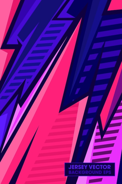 blue and hot pink abstract background