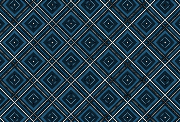 Blue and white color geometric triangle decor pattern