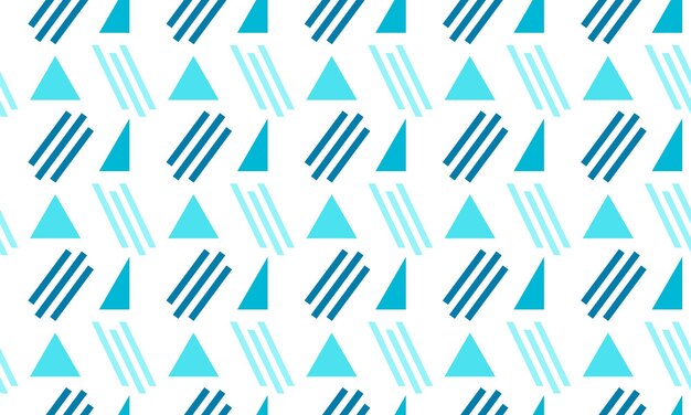 Blue and white triangles on a white background.