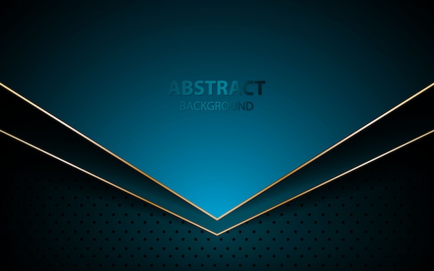 Blue arrow on dark blue background