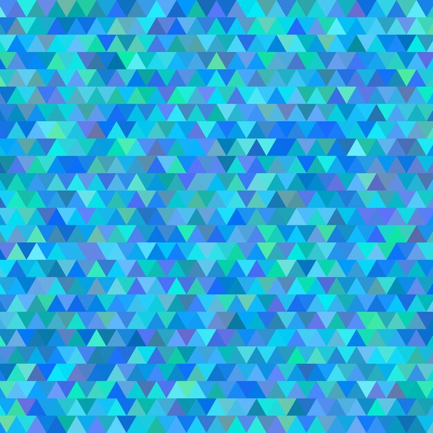 Blue background abstract mosaic triangles