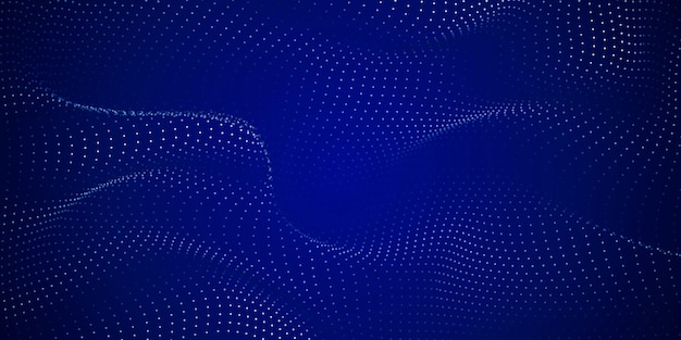 blue background with a blue background with a wave pattern