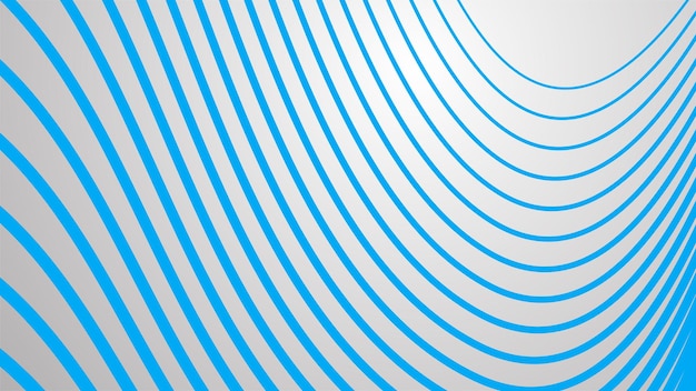 Blue curve line abstract background vector image