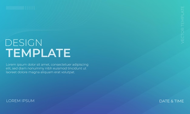 Blue Cyan Turquoise Gradient Artistic Background