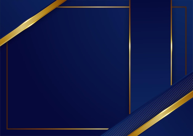 blue gold abstract background modern minimalist for presentation design suit for business corporate institution party festive seminar and talks
