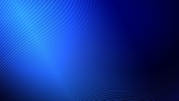 blue gradient color background with line ornament abstract modern blue background