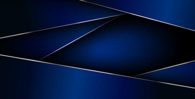 blue gradient color with silver list geometric triangle background overlap layer square background