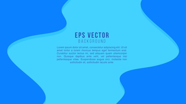 blue line shape background abstract eps vector
