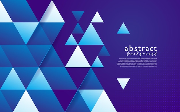 Blue modern abstract background design