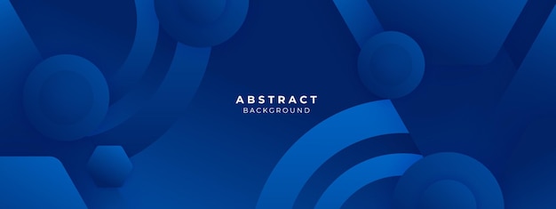 Blue overlaping layers abstract background