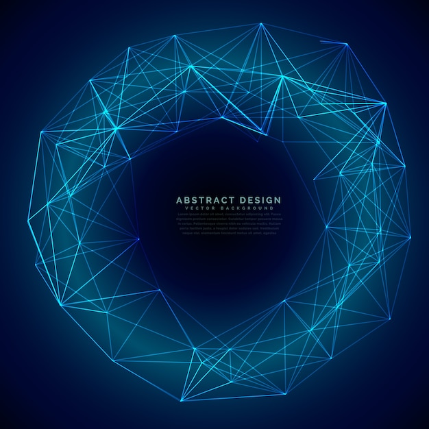 blue technology background with lines