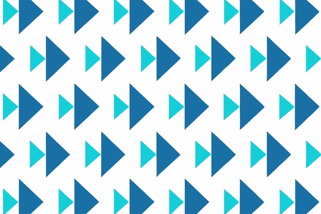 blue triangles on a white background