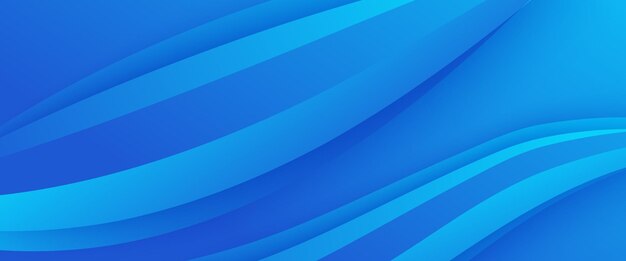 Blue vector minimalist modern abstract banner with shapes For website banners brochure posters flyer card and cover