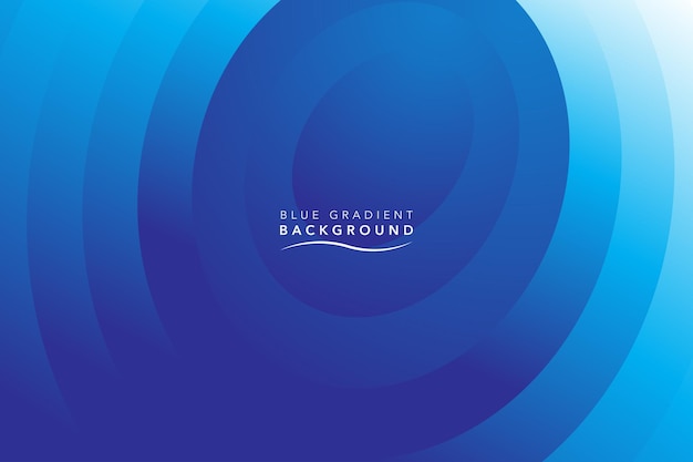 blue wave gradient abstract background