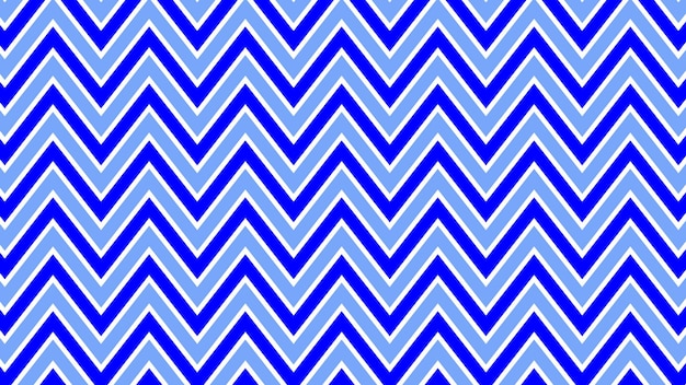 Blue zig zag pattern background vector image for backdrop or fabric style