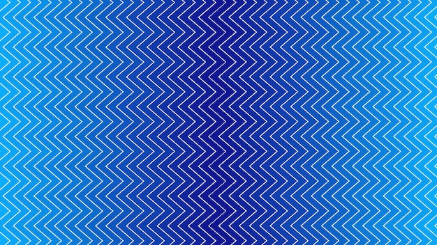 Blue zig zag pattern background vector image for backdrop or fabric style