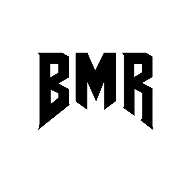 bmr letter logo design for technology company bmr logo design black and white color combination bmr logo bmr vector bmr design bmr icon bmr alphabet bmr typography logo design