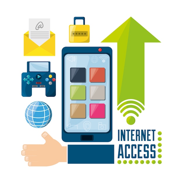Bộ biểu tượng liên quan đến internet
