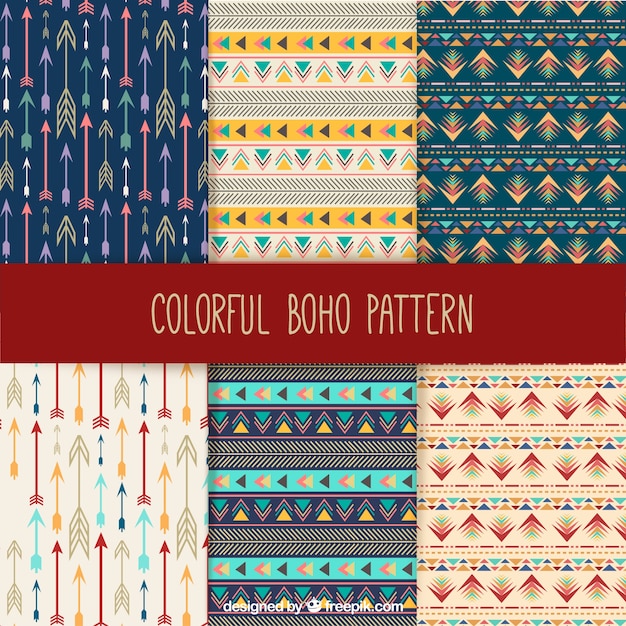Bộ sưu tập các mẫu boho đầy màu sắc