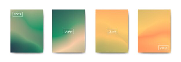 Bộ sưu tập nền gradient cho banner tờ rơi poster