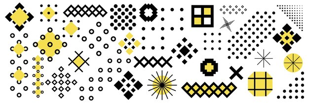 Bộ thiết kế vector hình học trừu tượng