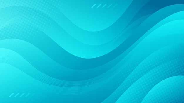 Bold gradient waves for striking visuals