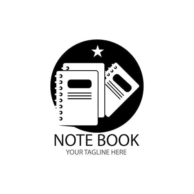 book education logo template vector illustration design