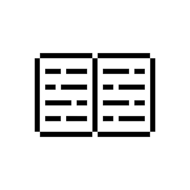 book pixel art for your needs