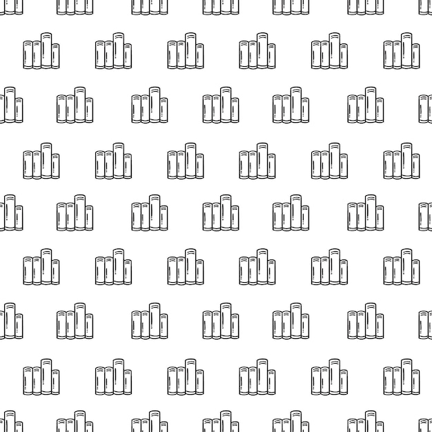 Books seamless pattern doodle books pattern hand drawn book seamless pattern