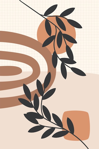 Botanical poster art