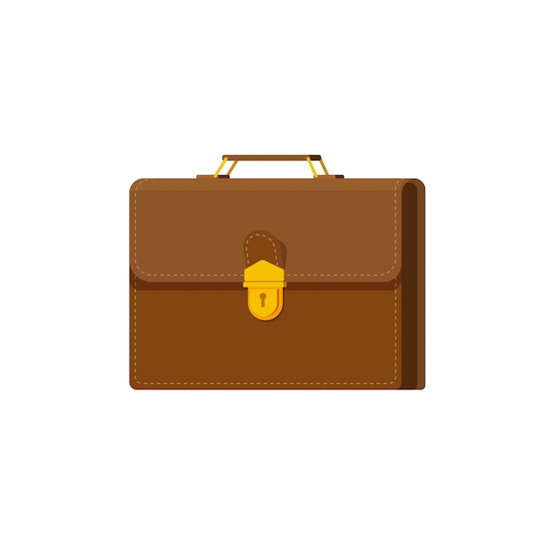 Briefcase or case vector illustration isolated
