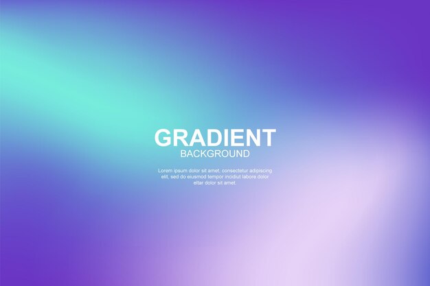 Bright color gradient background