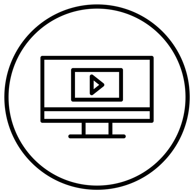 Broadcast Vector Icon Design Illustration