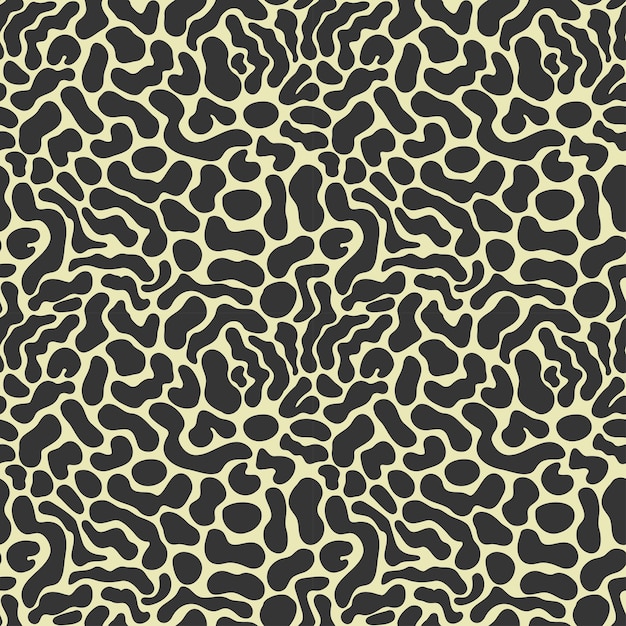 brocade catfish skin seamless pattern biological turing reaction diffusion animal spotted skin