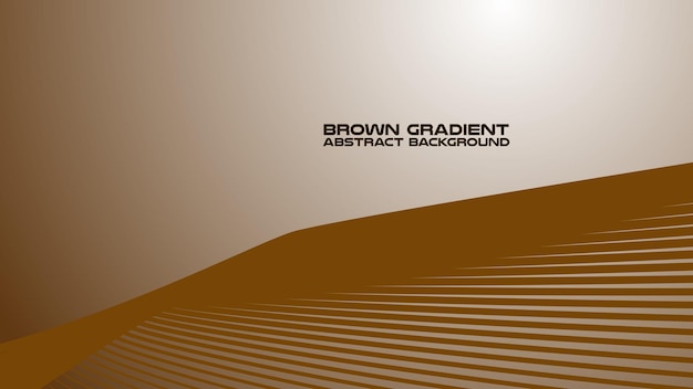 Brown gradient with curve line abstract background for backdrop or presentation