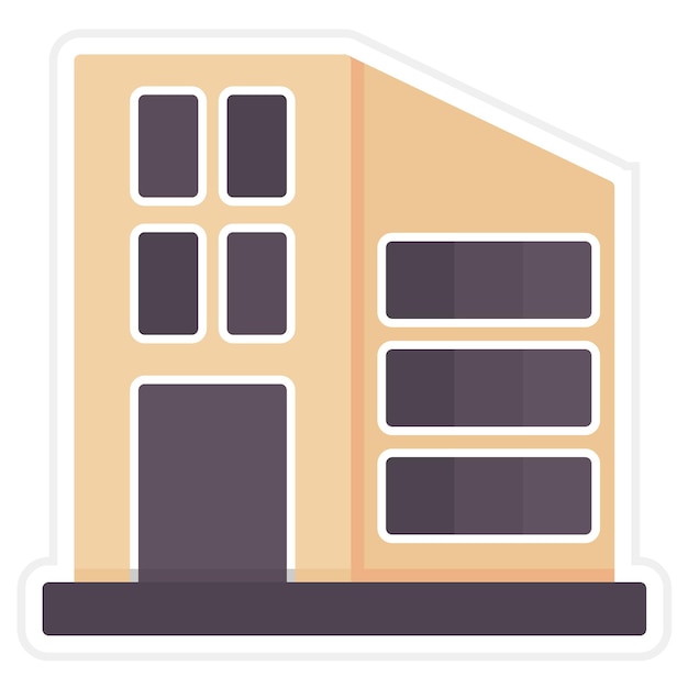 Building Line Illustration