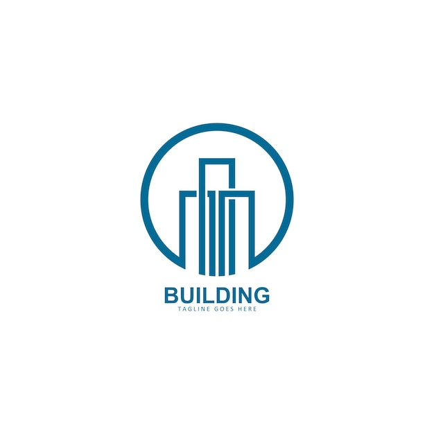 Building Logo Vector Icon Illustration