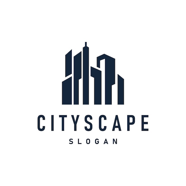 Building Real Estate Apartment Construction Logo Elegant Premium Rustic Monogram Vector Design