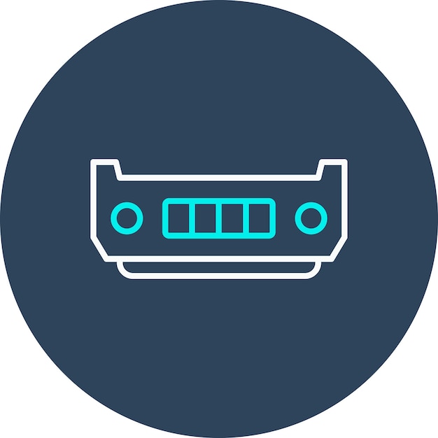 Bumper vector icon Can be used for Car Repair iconset
