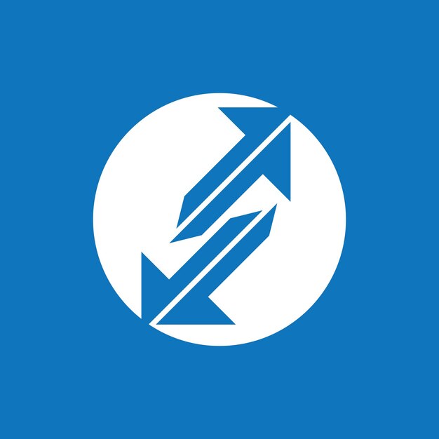 Business Arrows Icon And Symbol Template