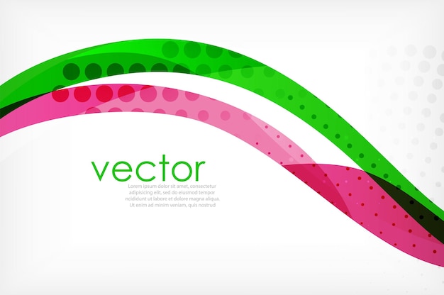 Business corporate abstract backgrounds wave brochure or flyer design templates Vector illustration