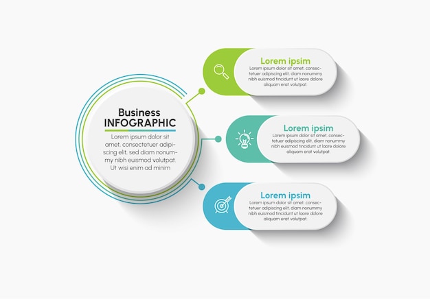 Business data visualization. timeline infographic icons designed for abstract background template