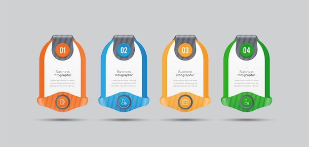 Business infographic banner