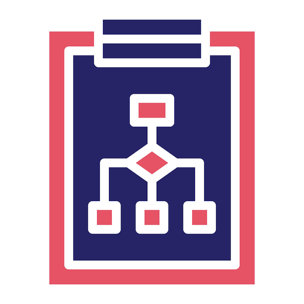 Business Report vector icon illustration of Business iconset