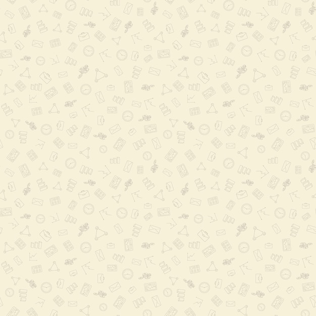 Business Seamless Pattern Background
