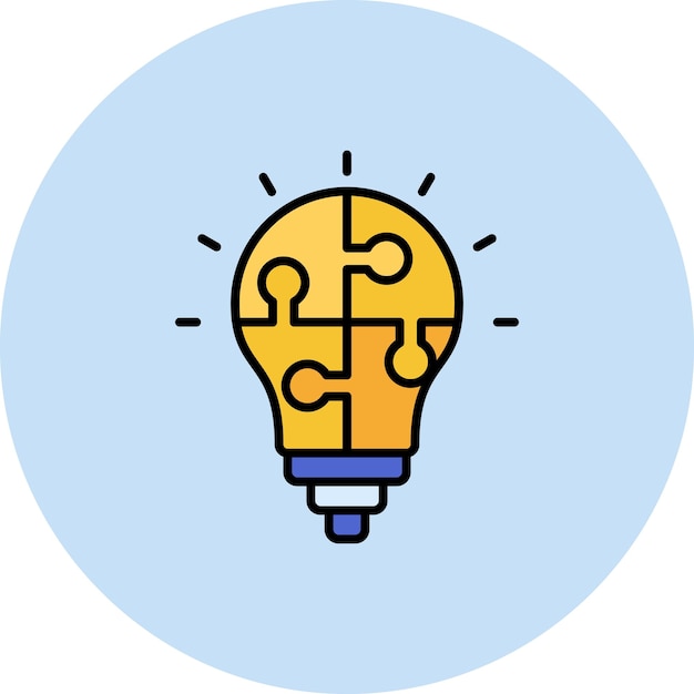 Business Solution Flat Illustration