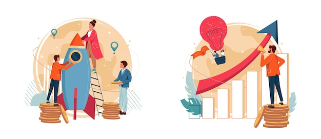 Business venture and new idea