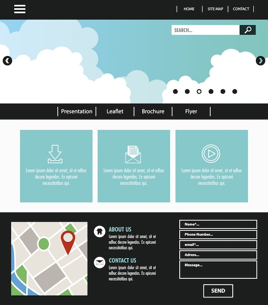 Business Website template