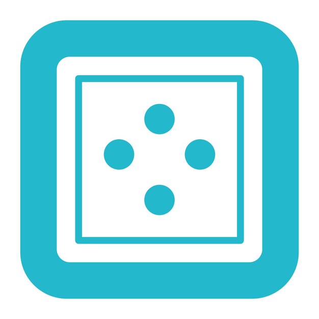 Button icon vector image Can be used for Art and Craft Supplies